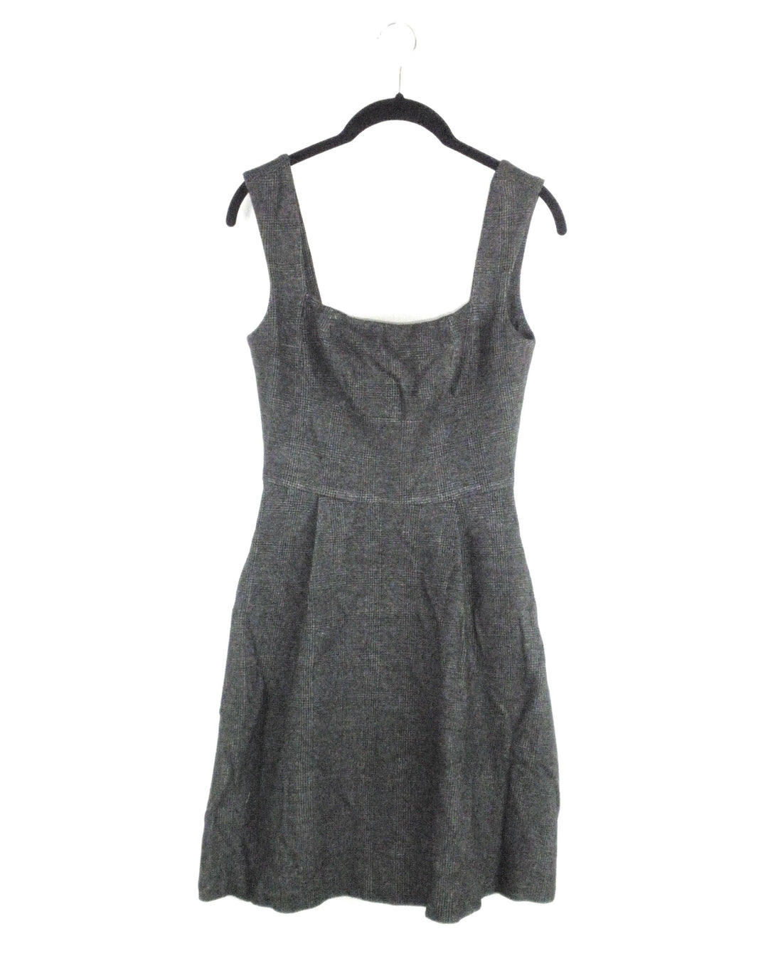 Amanda Uprichard Fit and Flare Heathered Grey Dress - Small - The Fashion Foundation - {{ discount designer}}