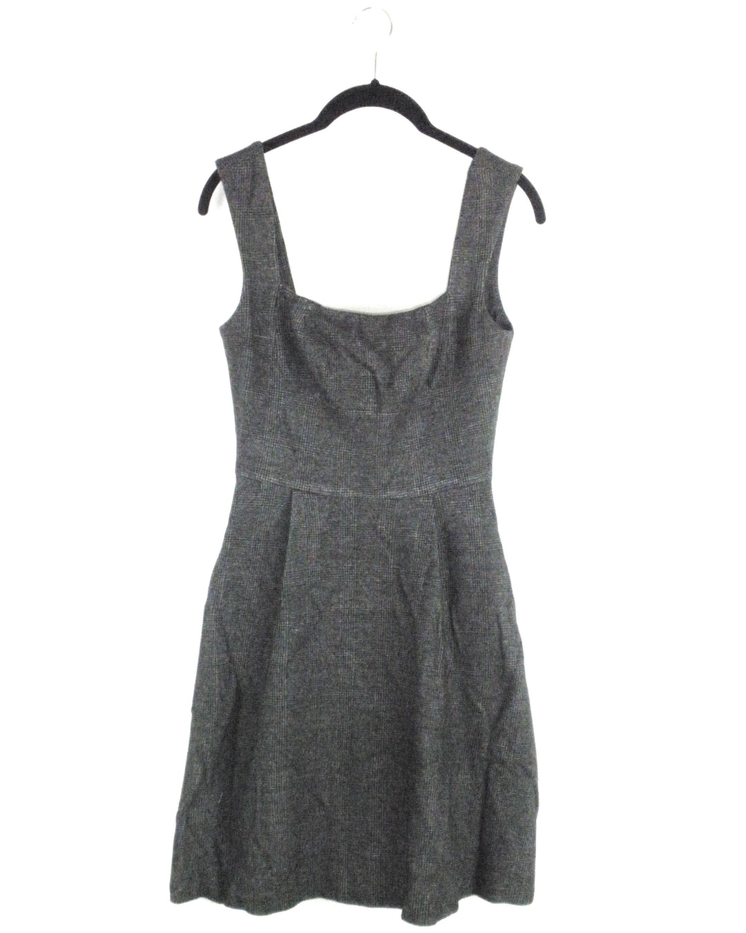 Amanda Uprichard Fit and Flare Heathered Grey Dress - Small - The Fashion Foundation - {{ discount designer}}