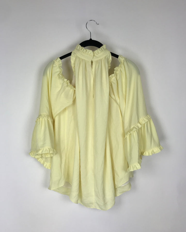 Yellow Long Sleeve Top - Small