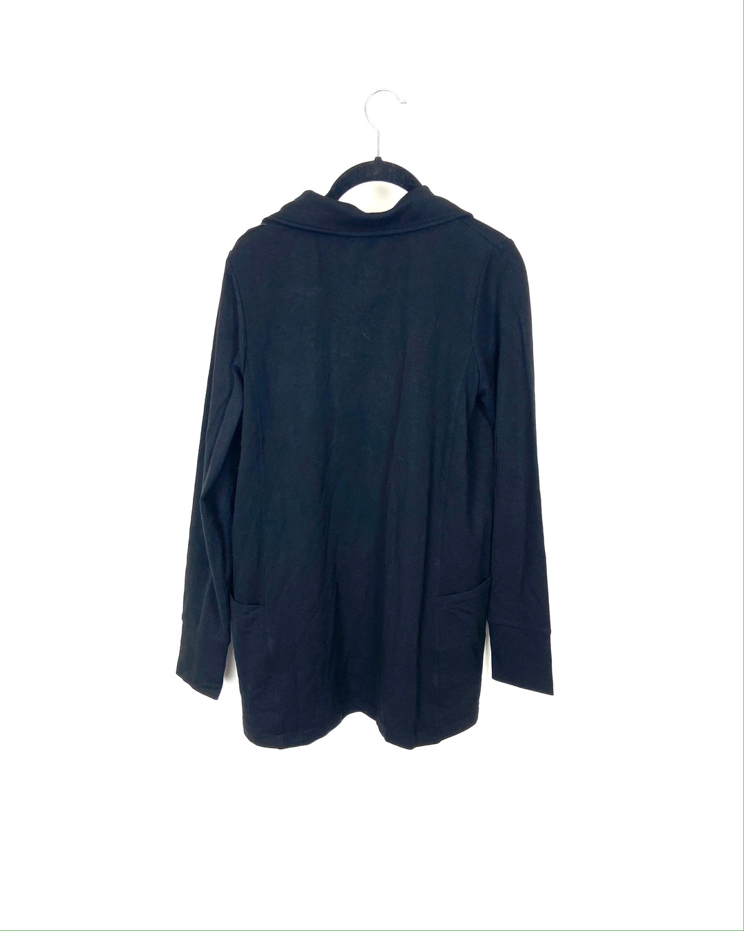 Black Long Sleeve Cardigan - Size 2-4, 6-8 and 10-12, 14-16