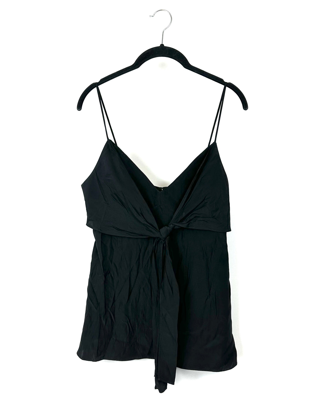 Black Flowy Blouse - Size 0-2