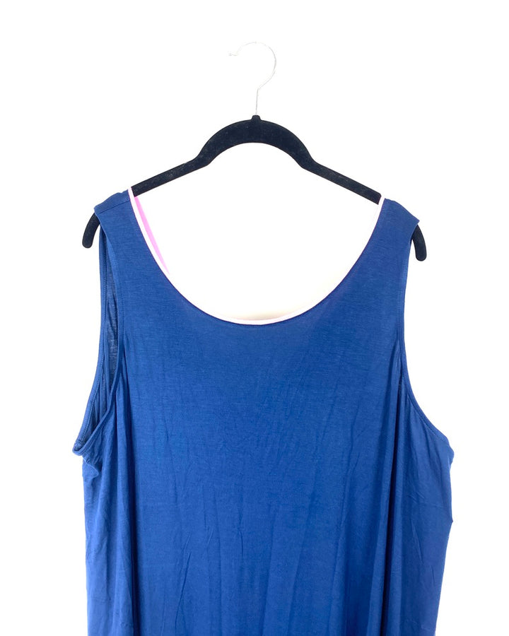 Blue Nightgown - 1X
