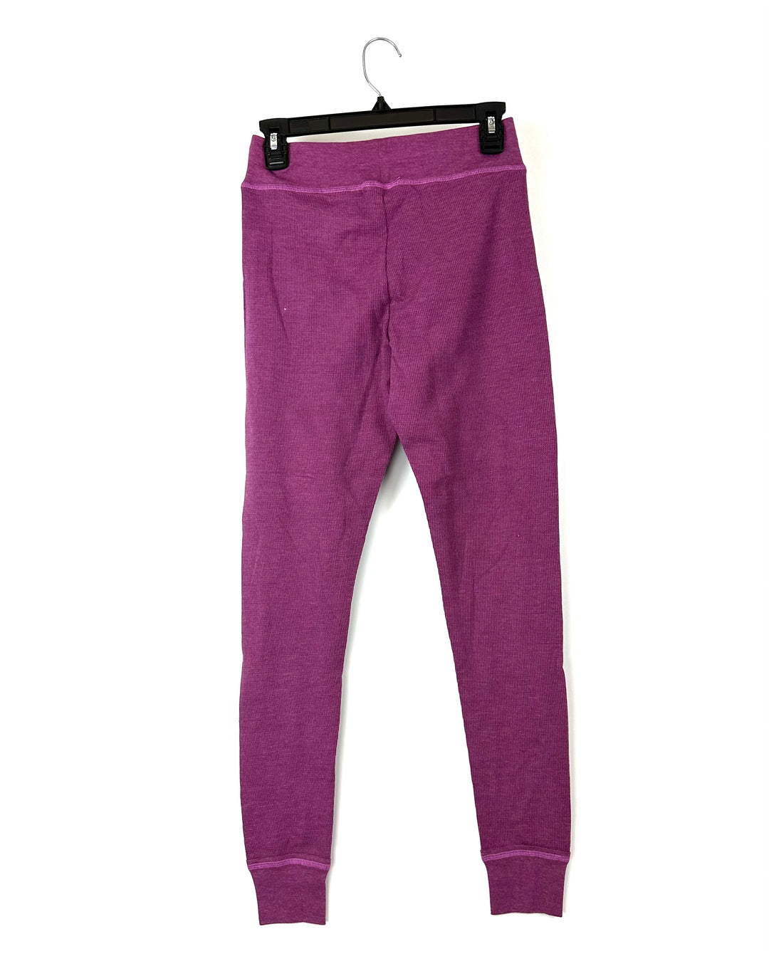 Purple Texture Leggings - Small