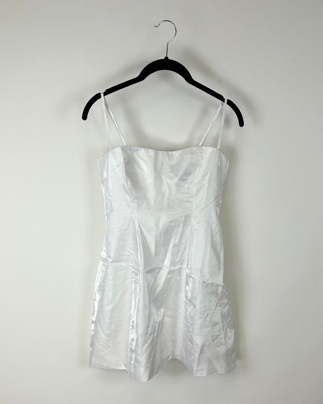 White Mini Slip Dress - Size 0 and 4