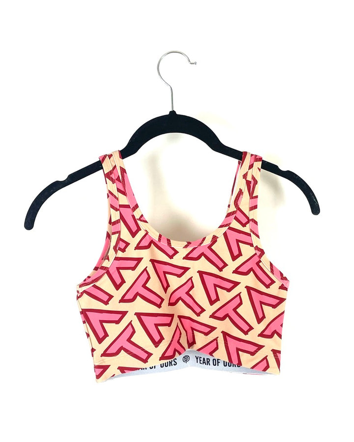 Tan Sports Bra - Extra Small and Small