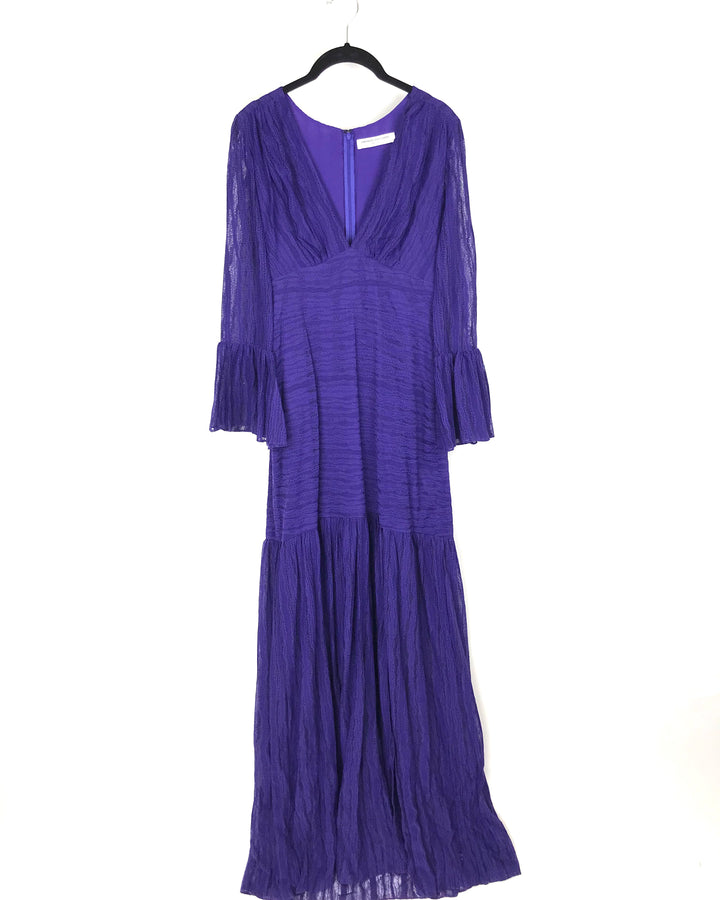 Purple Maxi Dress - Small