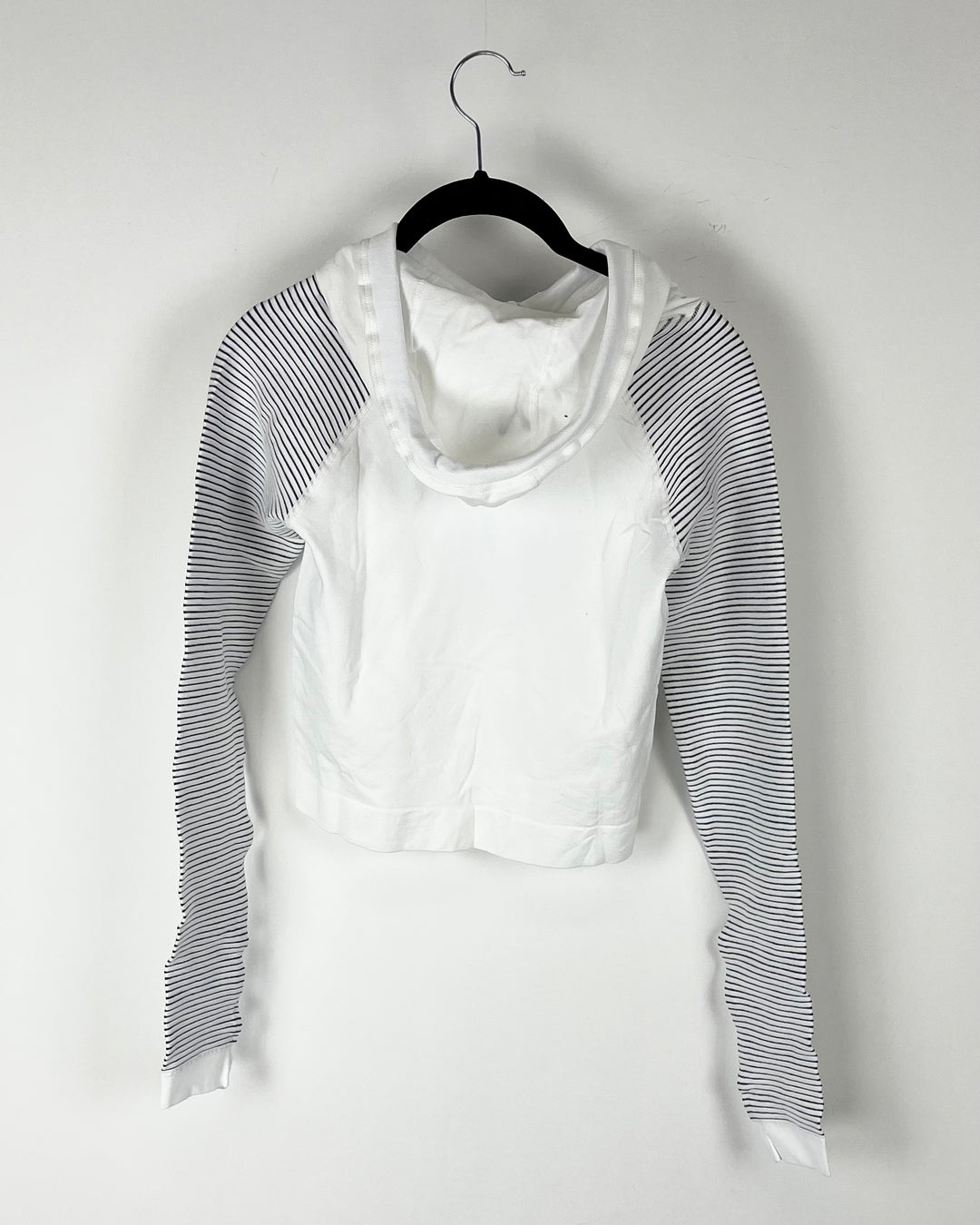 White Active Long Sleeve Top - Size 4-6