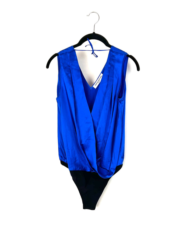 Blue Sleeveless Body Suit - Size 4/6