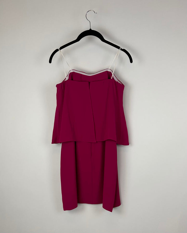 Magenta Sleeveless Flowy Dress - Size 4/6