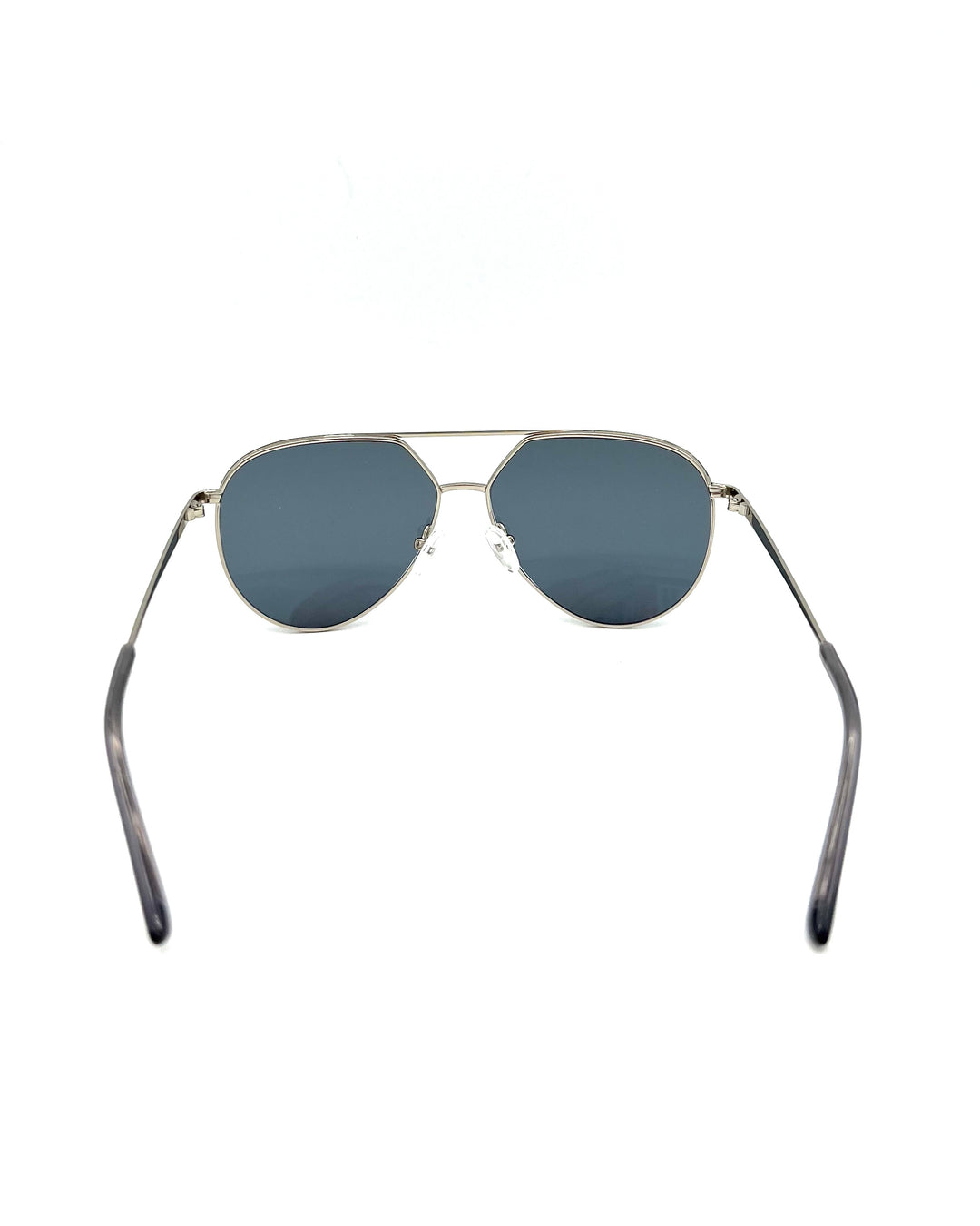 Silver Aviator Frame Sunglasses