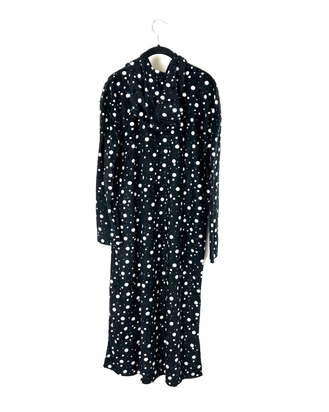 Black And White Polkadot Nightgown - Size 6/8