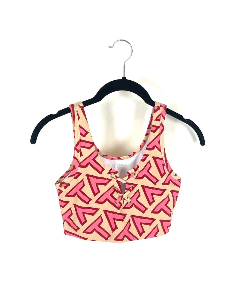 Tan Sports Bra - Extra Small and Small