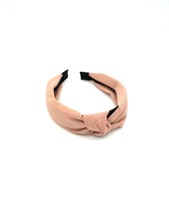 Tan Knotted Headband