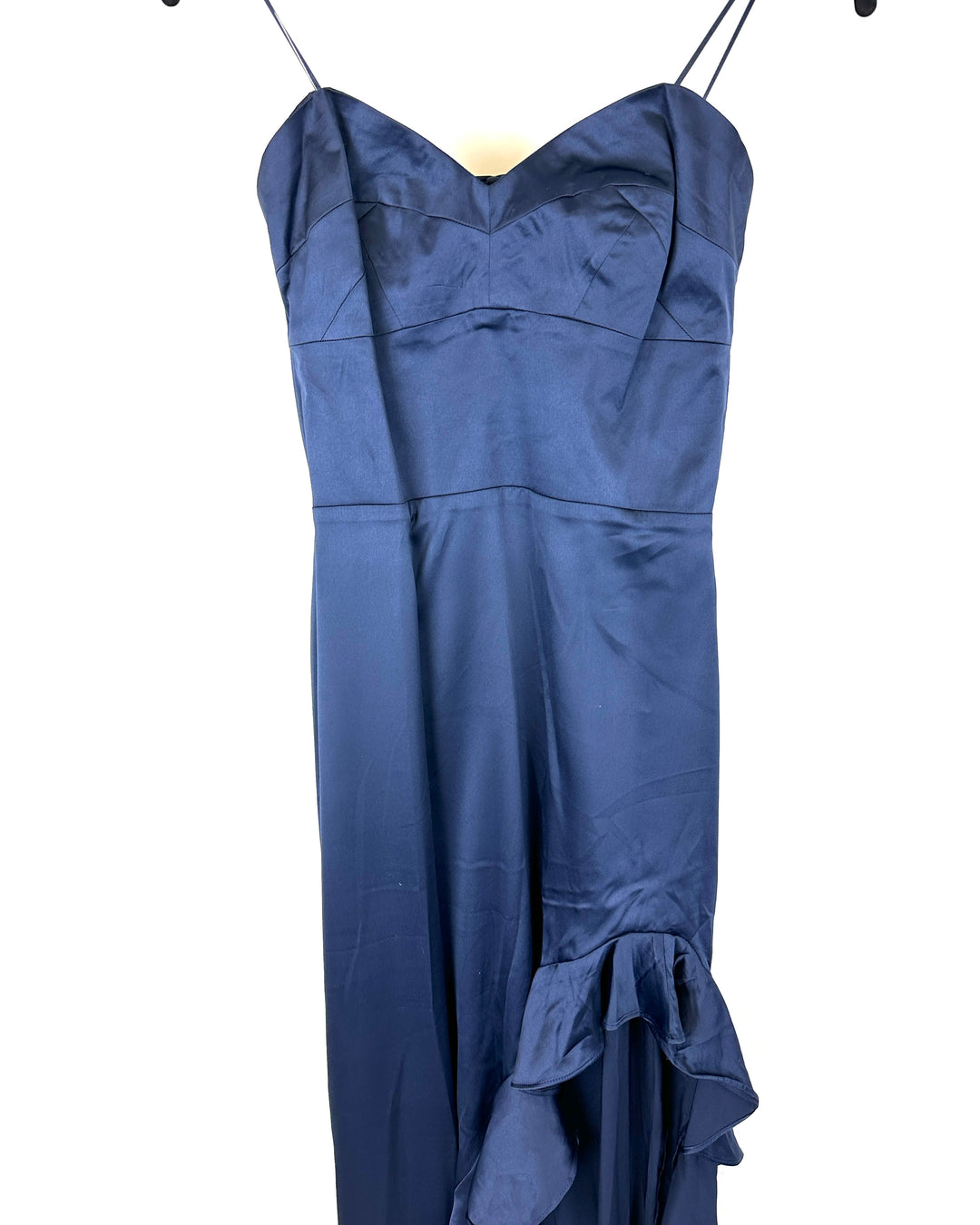 Navy Blue Strapless Gown - Small, Medium and Extra Large