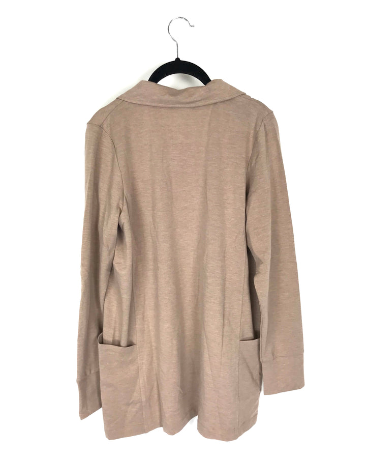 Light Brown Cardigan - Size 6/8 and 10/12
