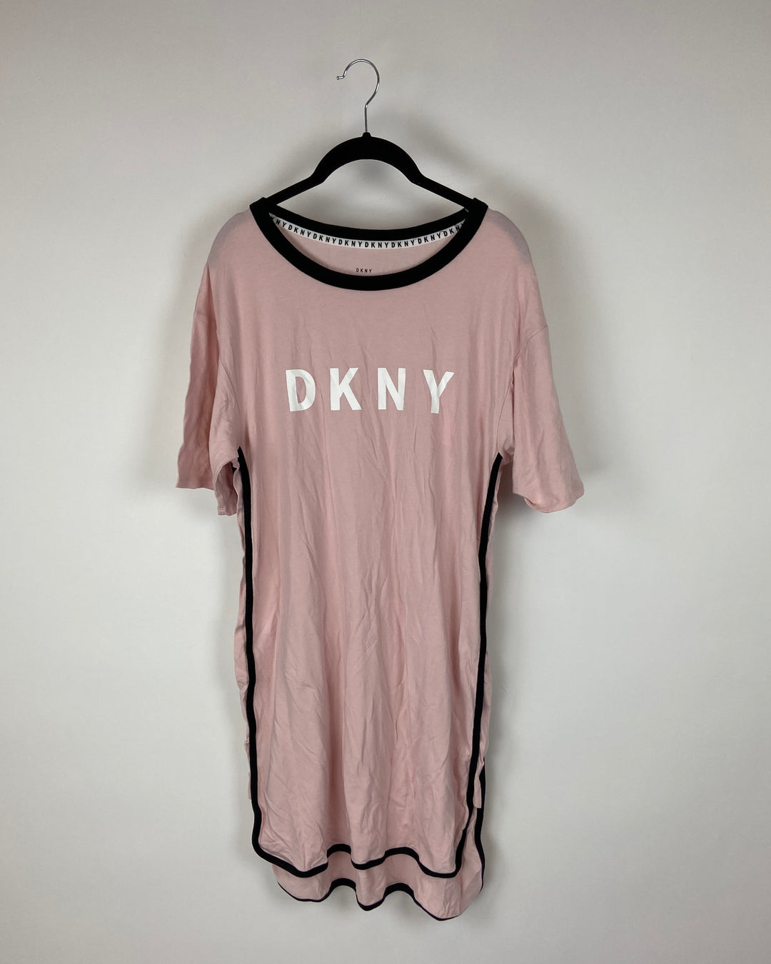 Pink Short Sleeve Nightgown - Small