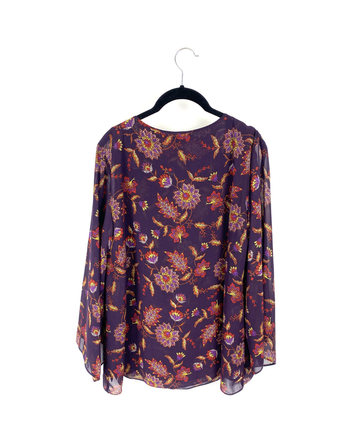 Texture V Neck Top - Medium/Large