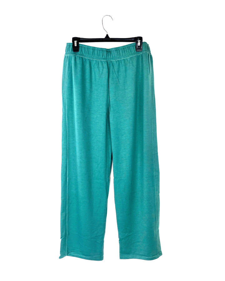 Dark Seafoam Green Lounge Pants - Size 2/4 and 10/12