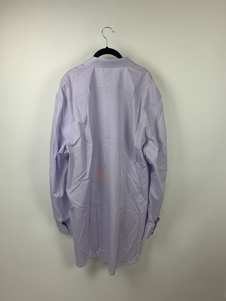 MENS Light Purple Long Sleeve Shirt - Size 20/38