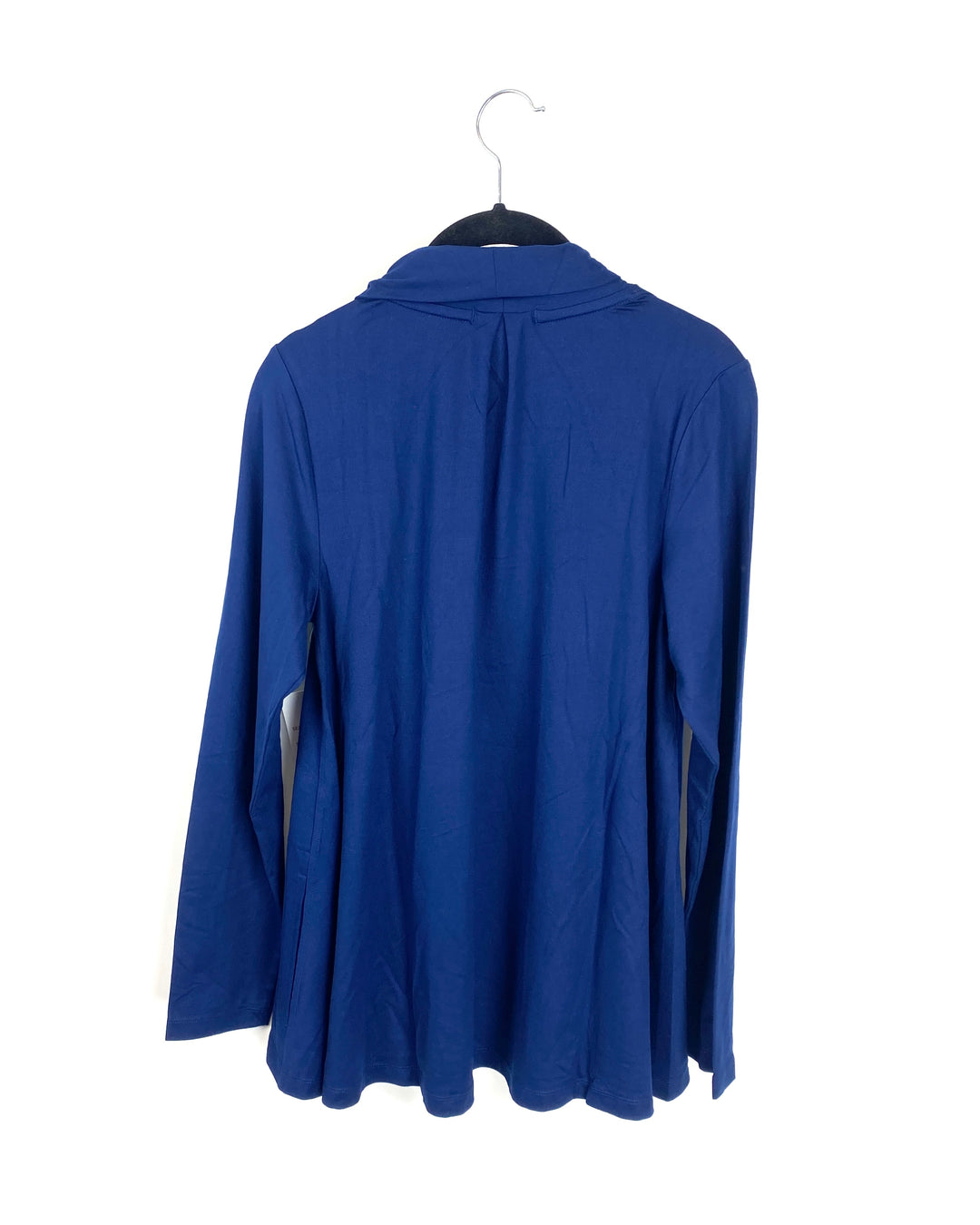 Navy Blue Long Sleeve Cardigan - Size 6-8