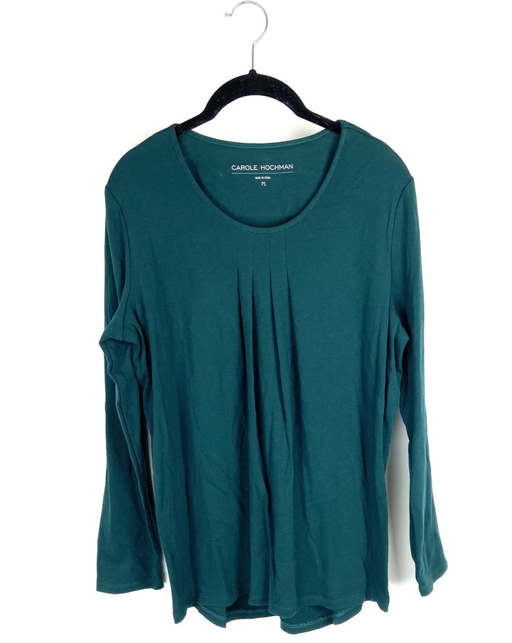 Emerald Green Top - Petite Small