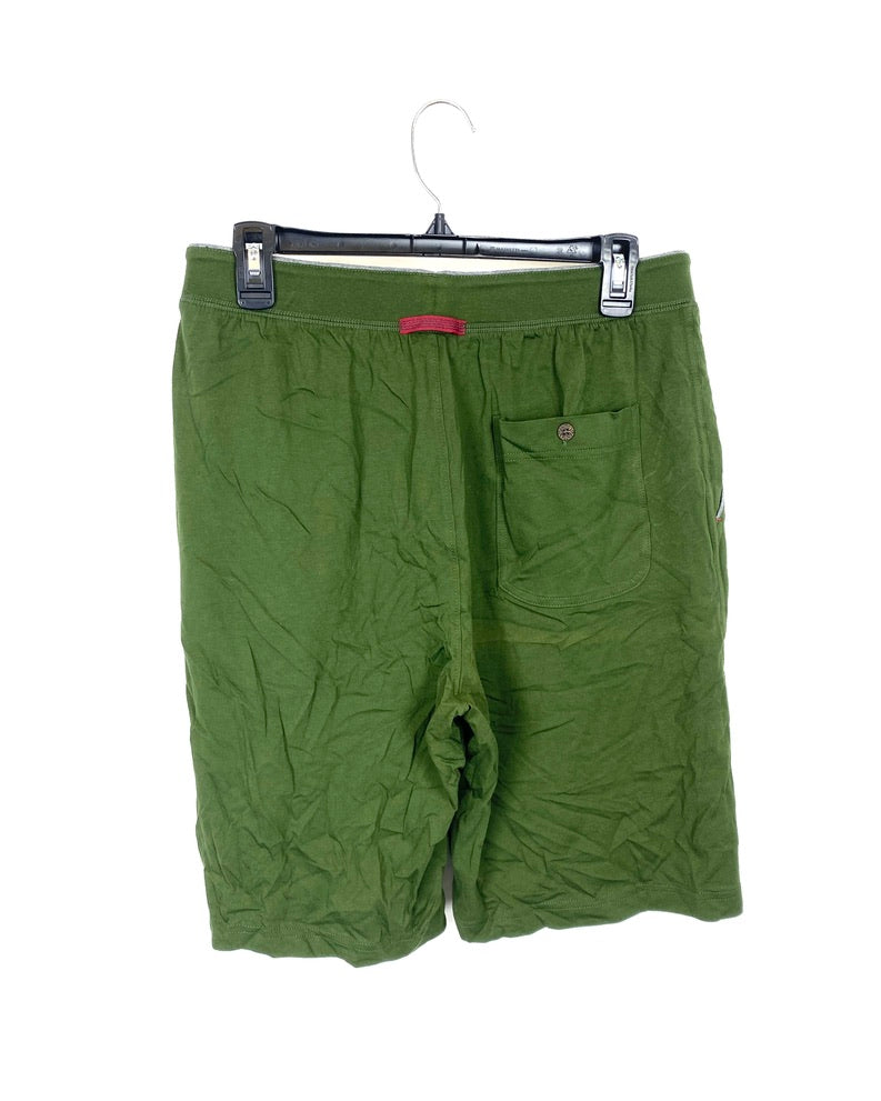 MENS Green Shorts - Medium