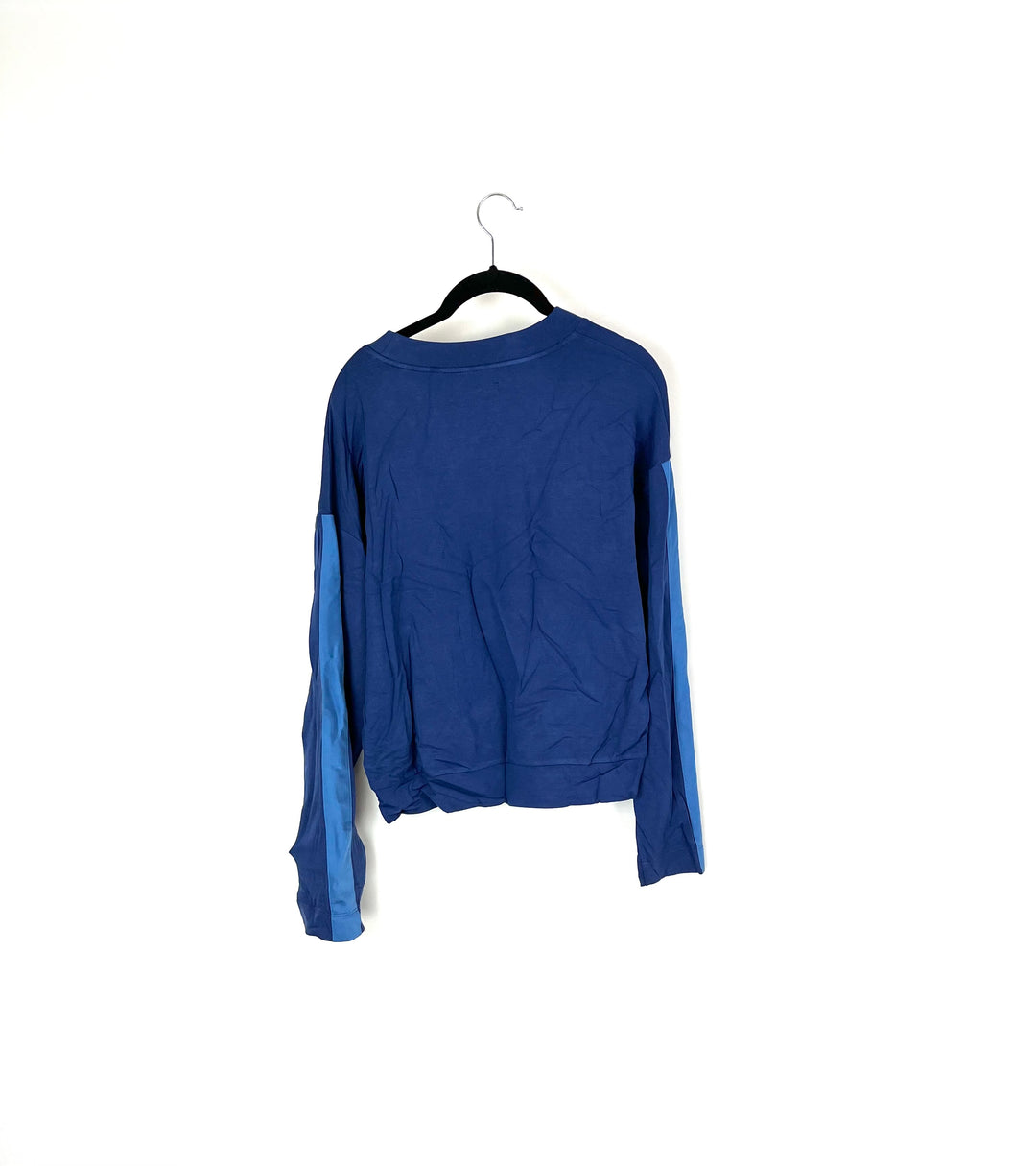 Dark Blue Long Sleeve Sleepwear Top - Small