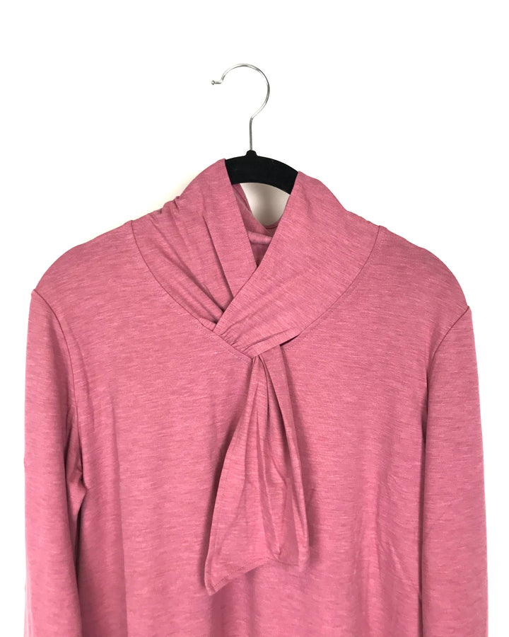 Long Sleeve Pink Top - Extra Small and Small