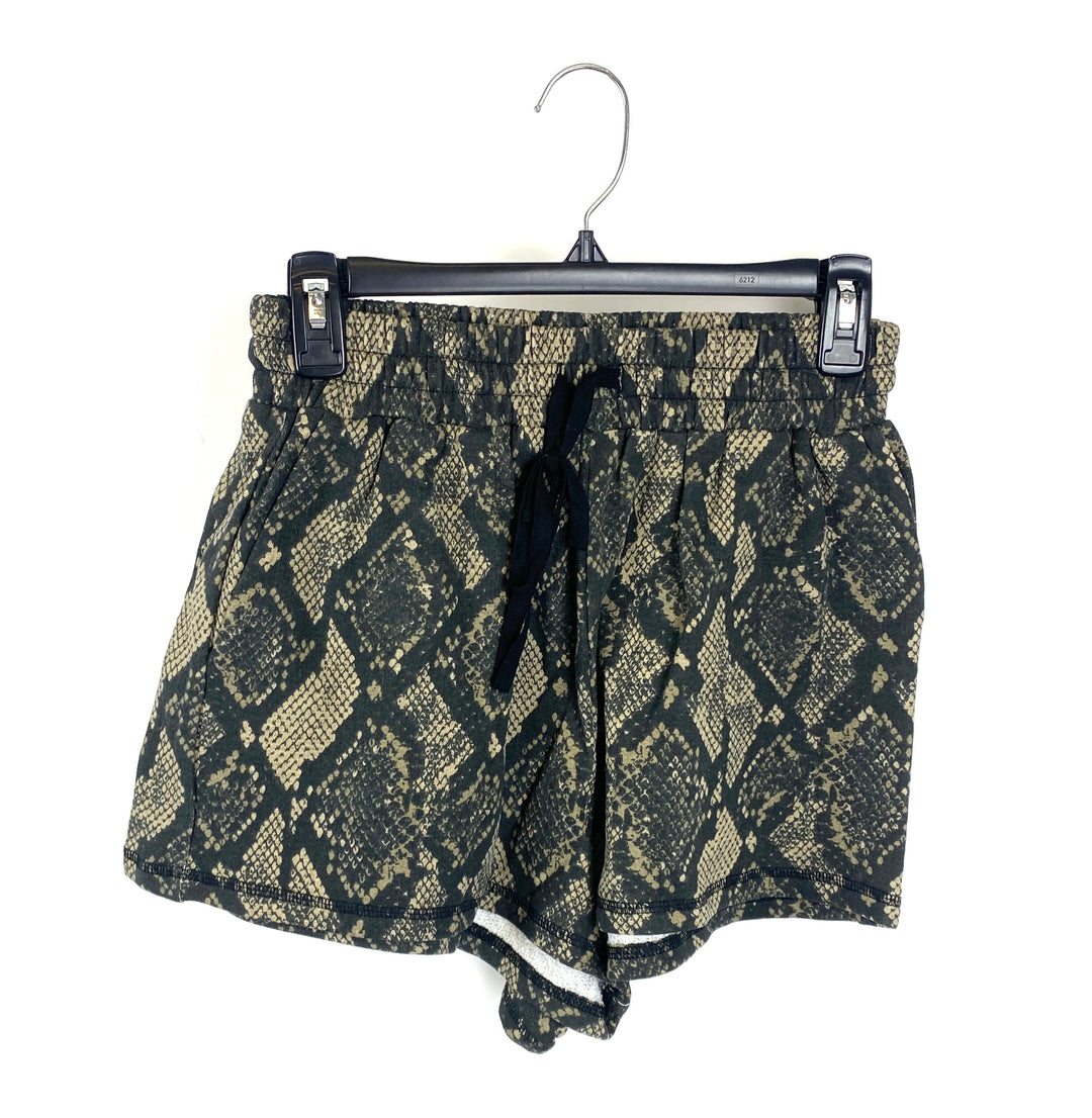 Snakeskin Shorts Small - Main Image