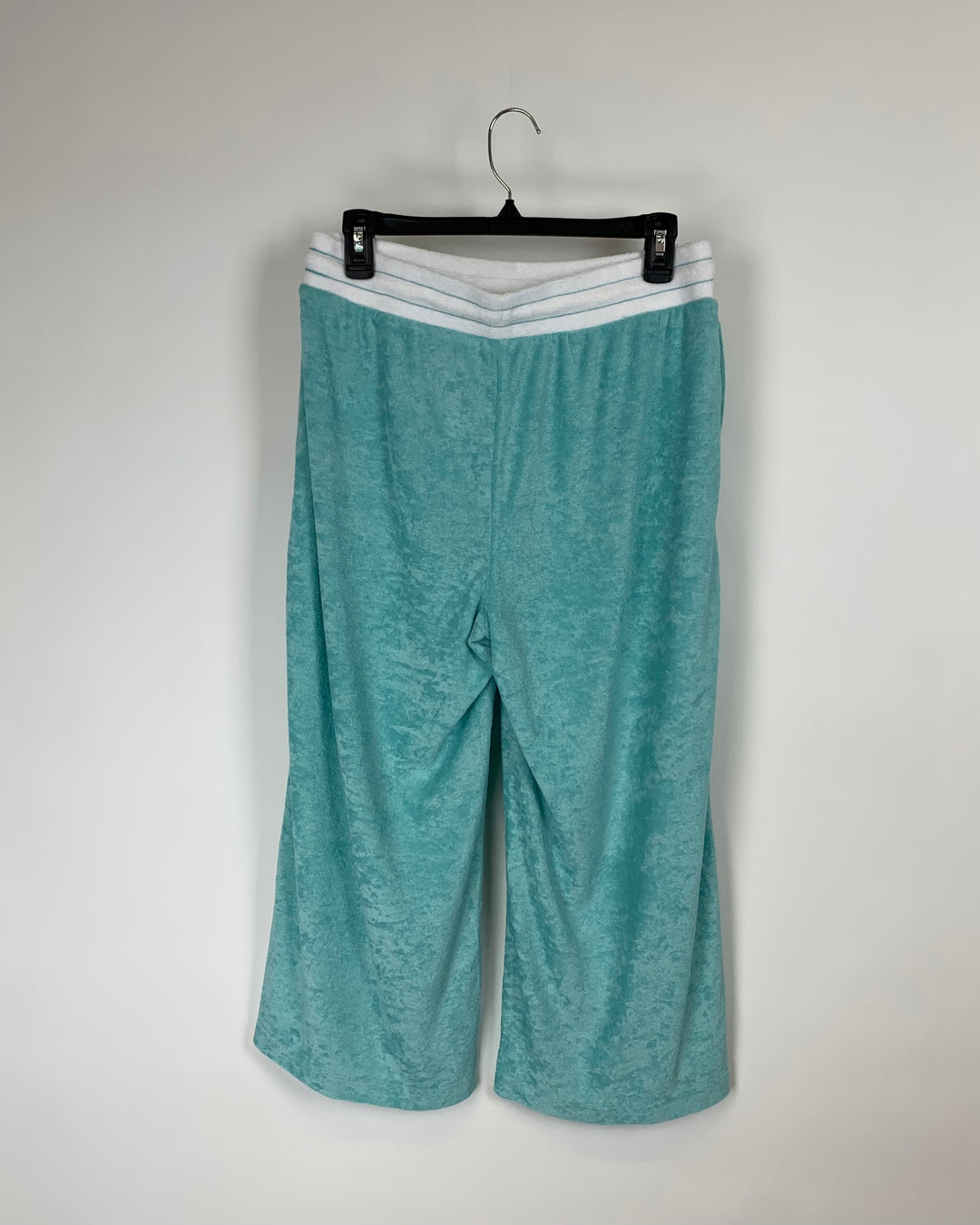 Cropped Terry Cloth Pants - Small And 1X