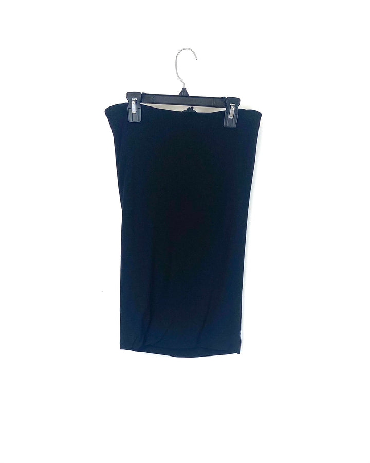 Black Midi Skirt - Small