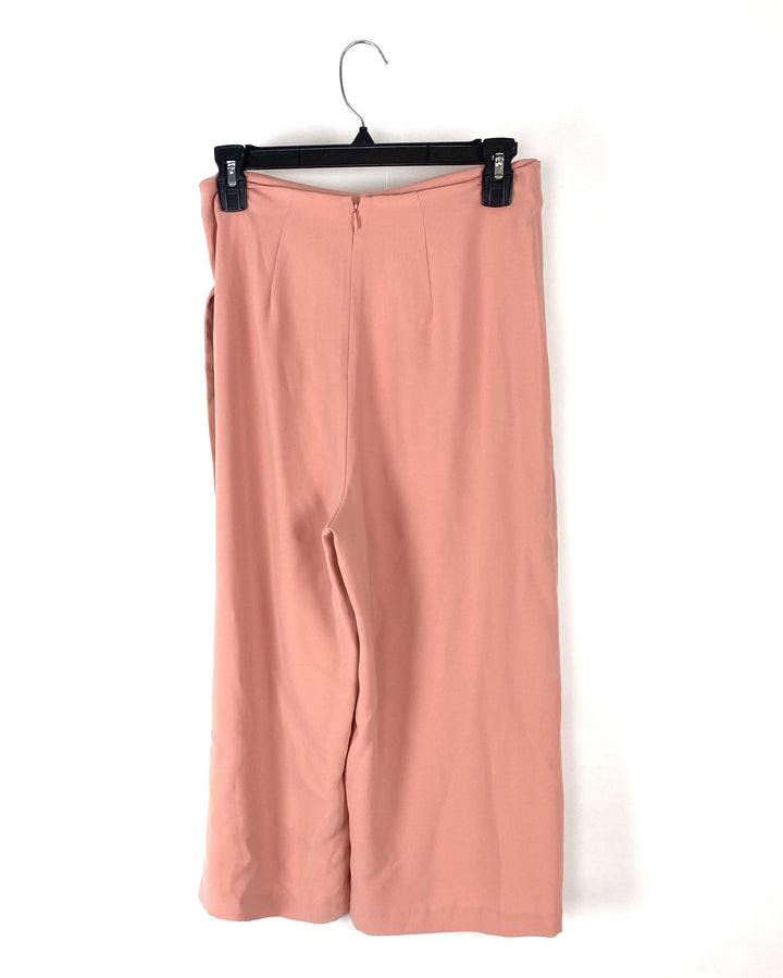 Amanda Uprichard Brown Peach Pants - Small - The Fashion Foundation - {{ discount designer}}