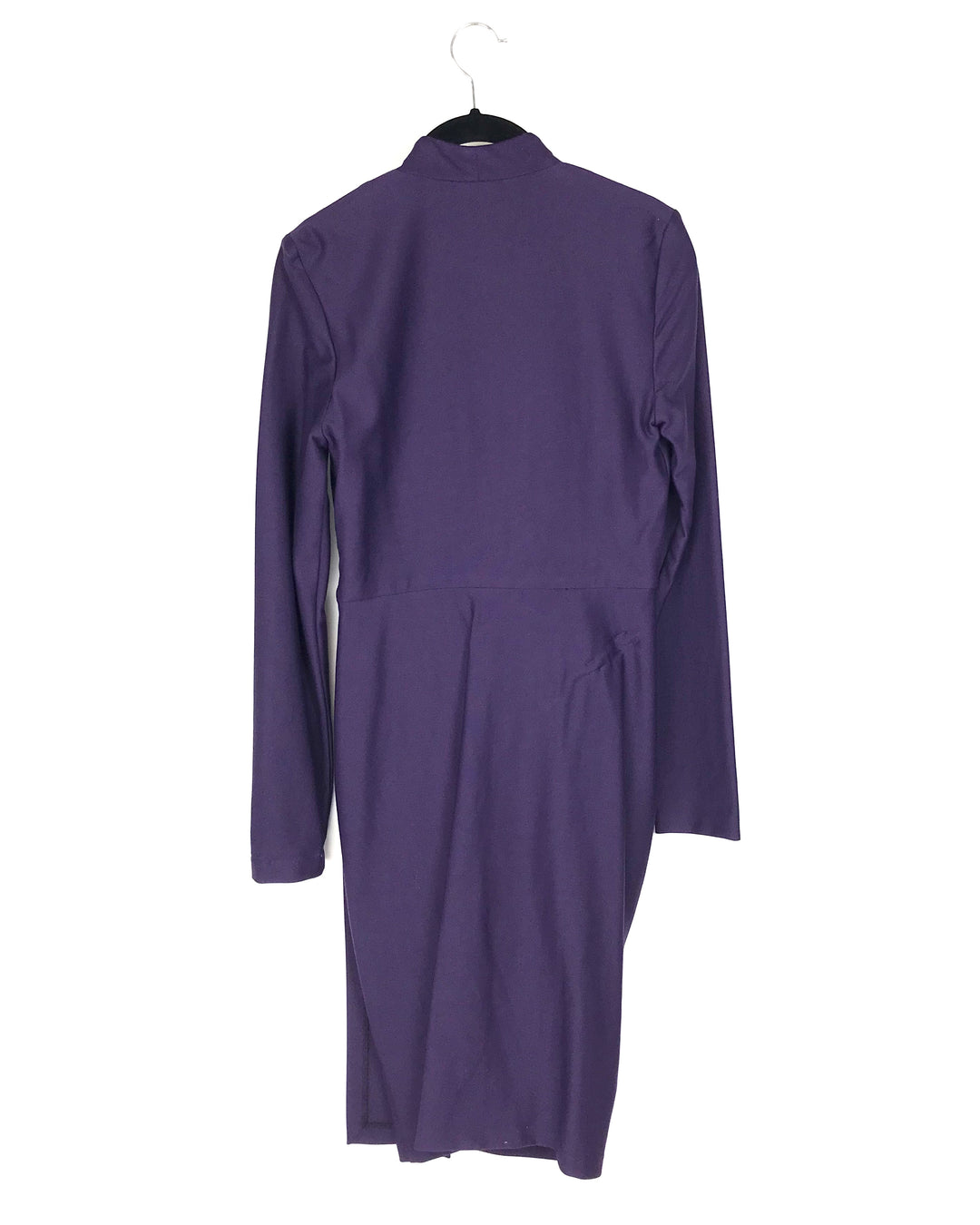 Purple Long Sleeve Dress - Small