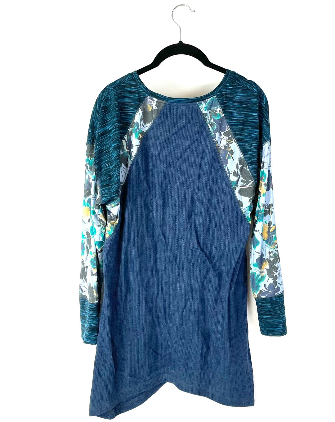 Blue Long Sleeve Top - Size 6-8