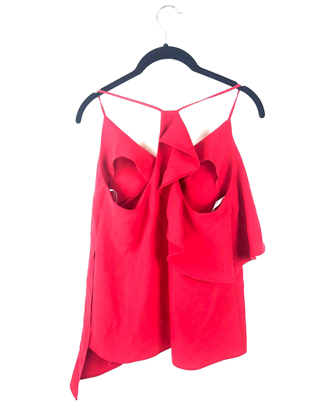 Red Ruffle Top - Small