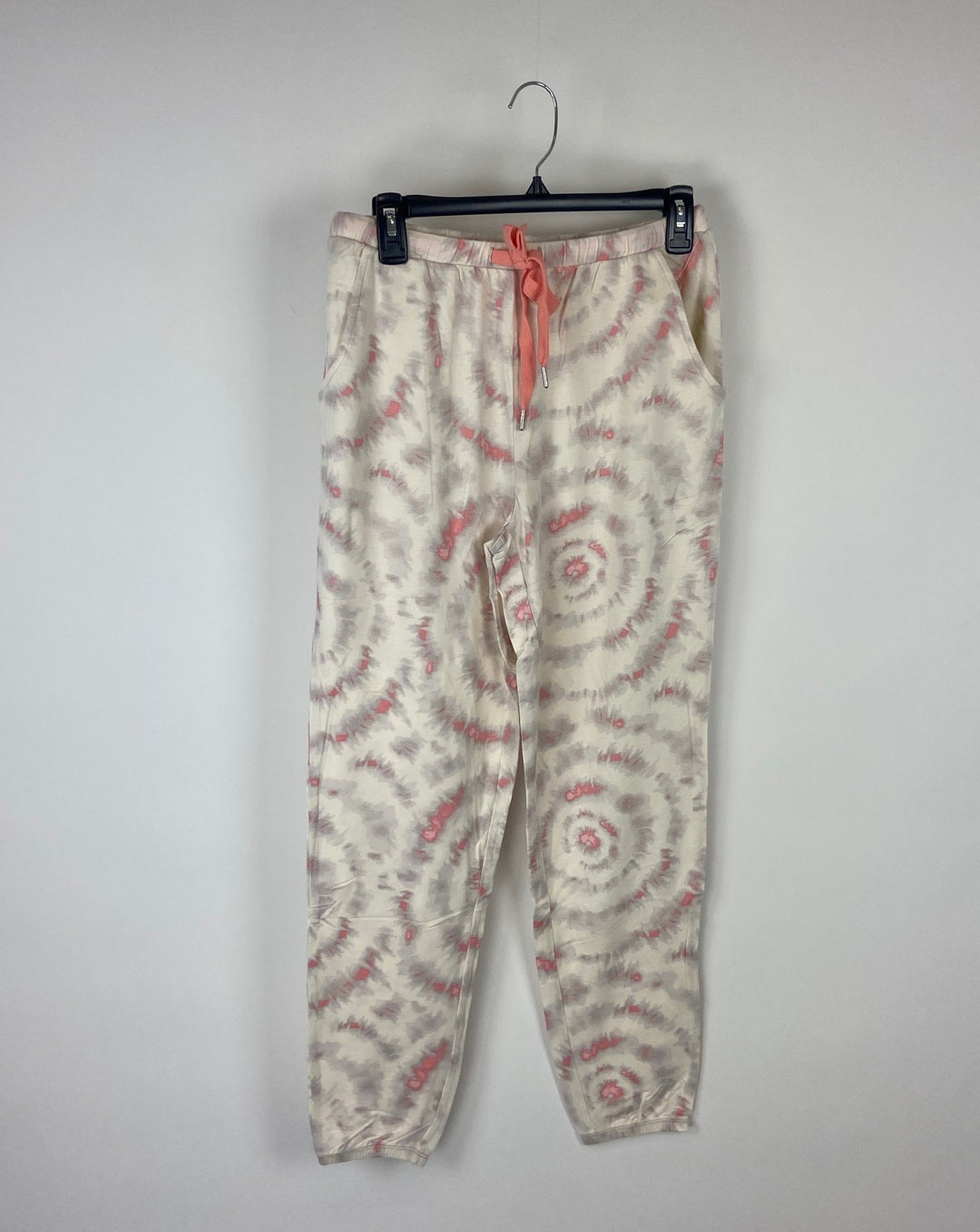 Pink and Purple Tie-Dye Joggers - Small