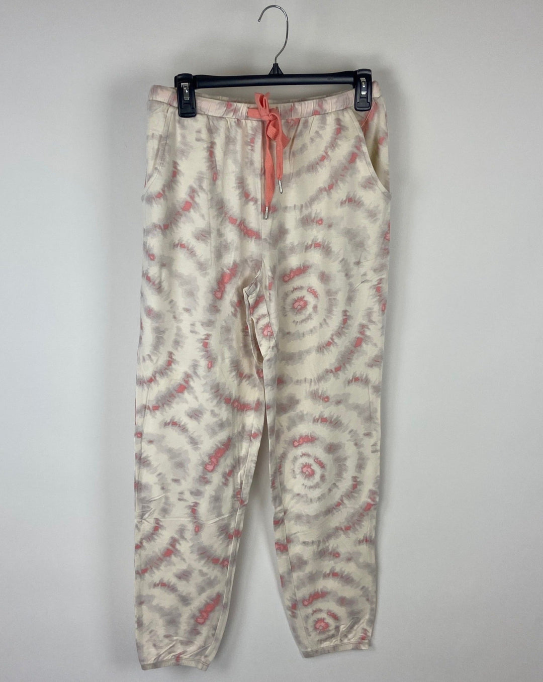 Pink and Purple Tie-Dye Joggers - Small