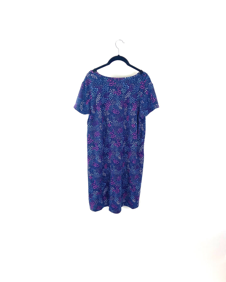 Star and Heart Printed Nightgown - Small