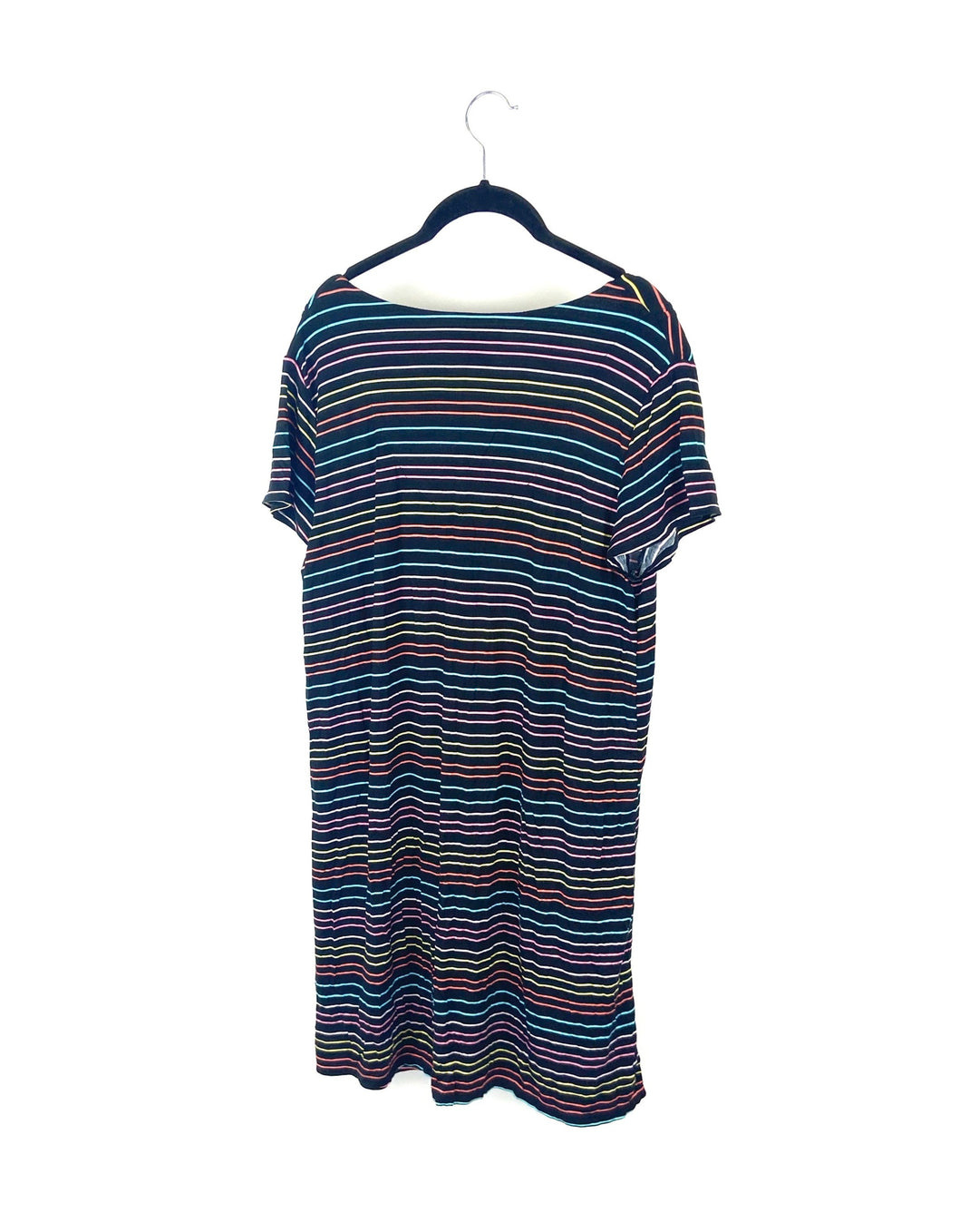 Rainbow Striped Nightgown - Medium