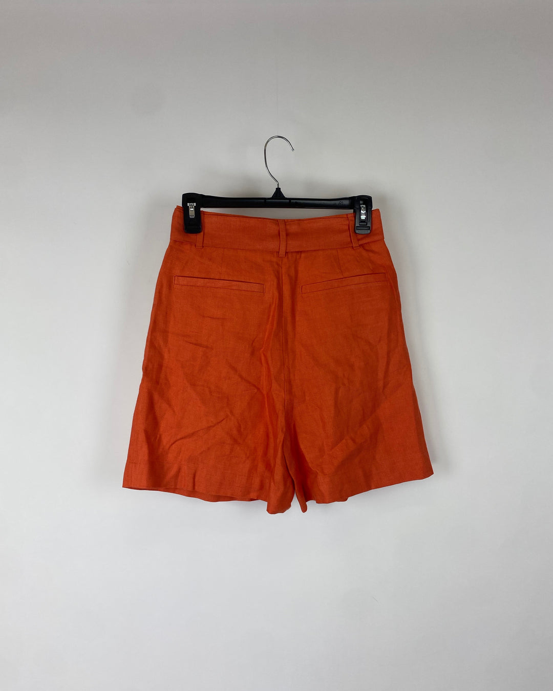 Orange Bow Tied Shorts - Size 2