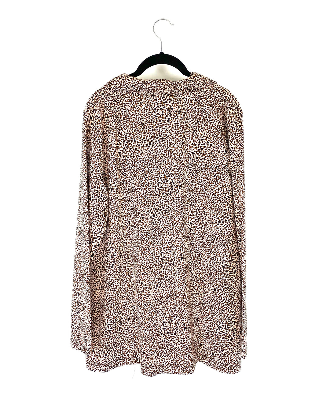 Leopard Print Cardigan - Size 10/12