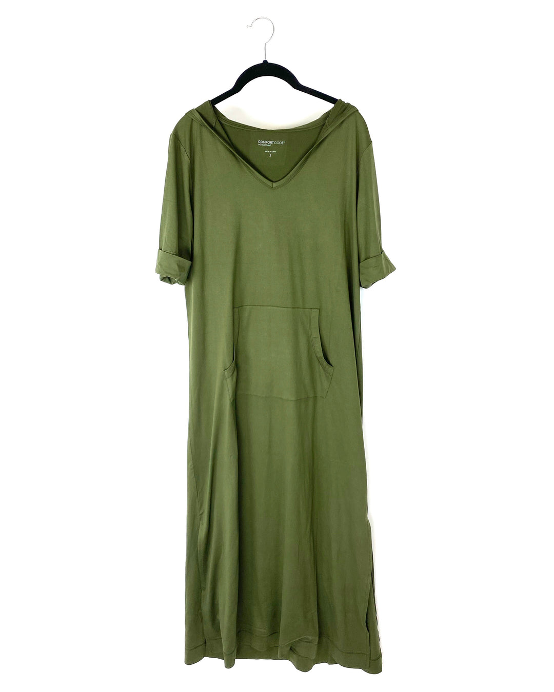 Cotton Hooded Dress - Size 6/8