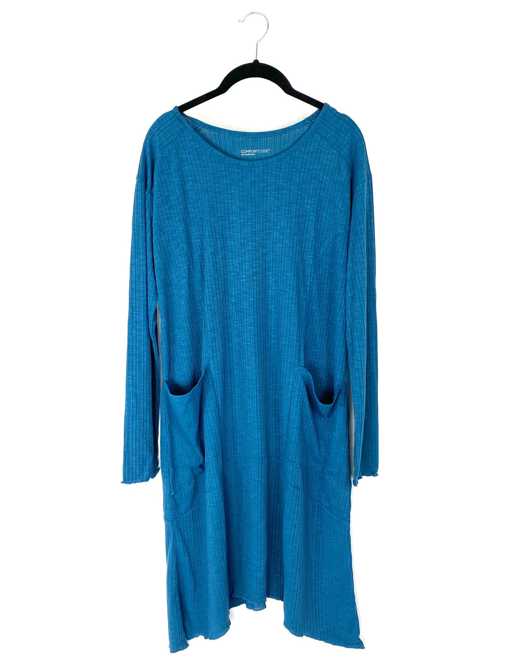 Dark Teal Long Sleeve Dress - Sizes 6/8 and 10/12