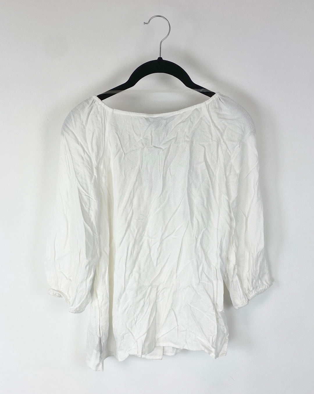 White Button up Top - Extra Small