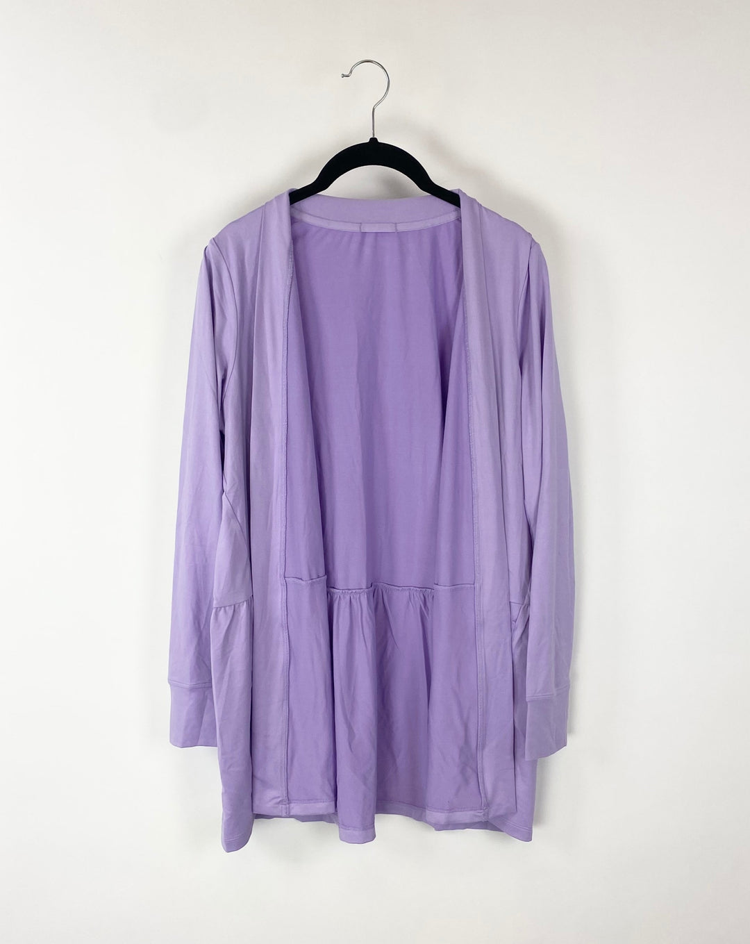 Purple Long Sleeve Cardigan - Size 6/8