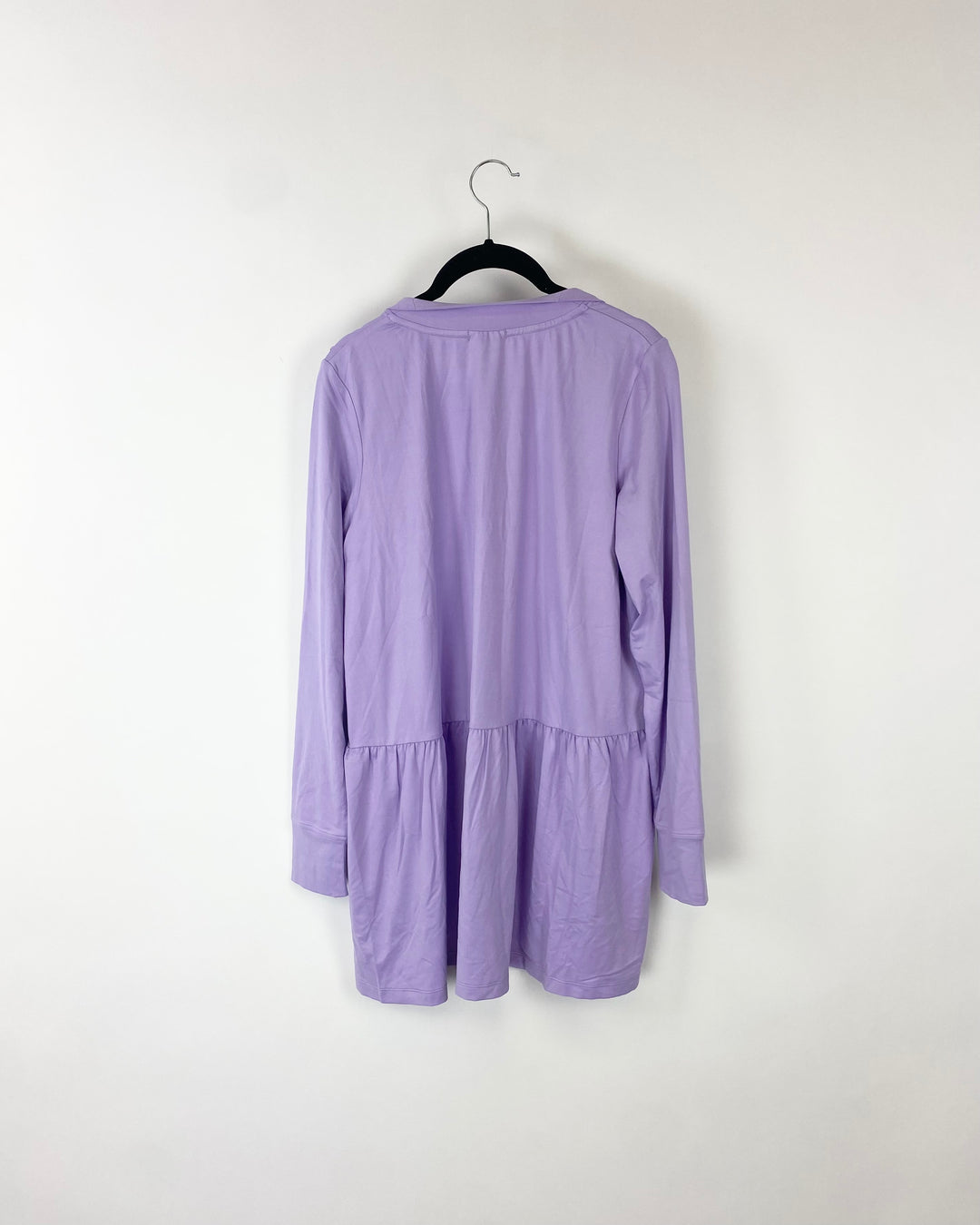 Purple Long Sleeve Cardigan - Size 6/8