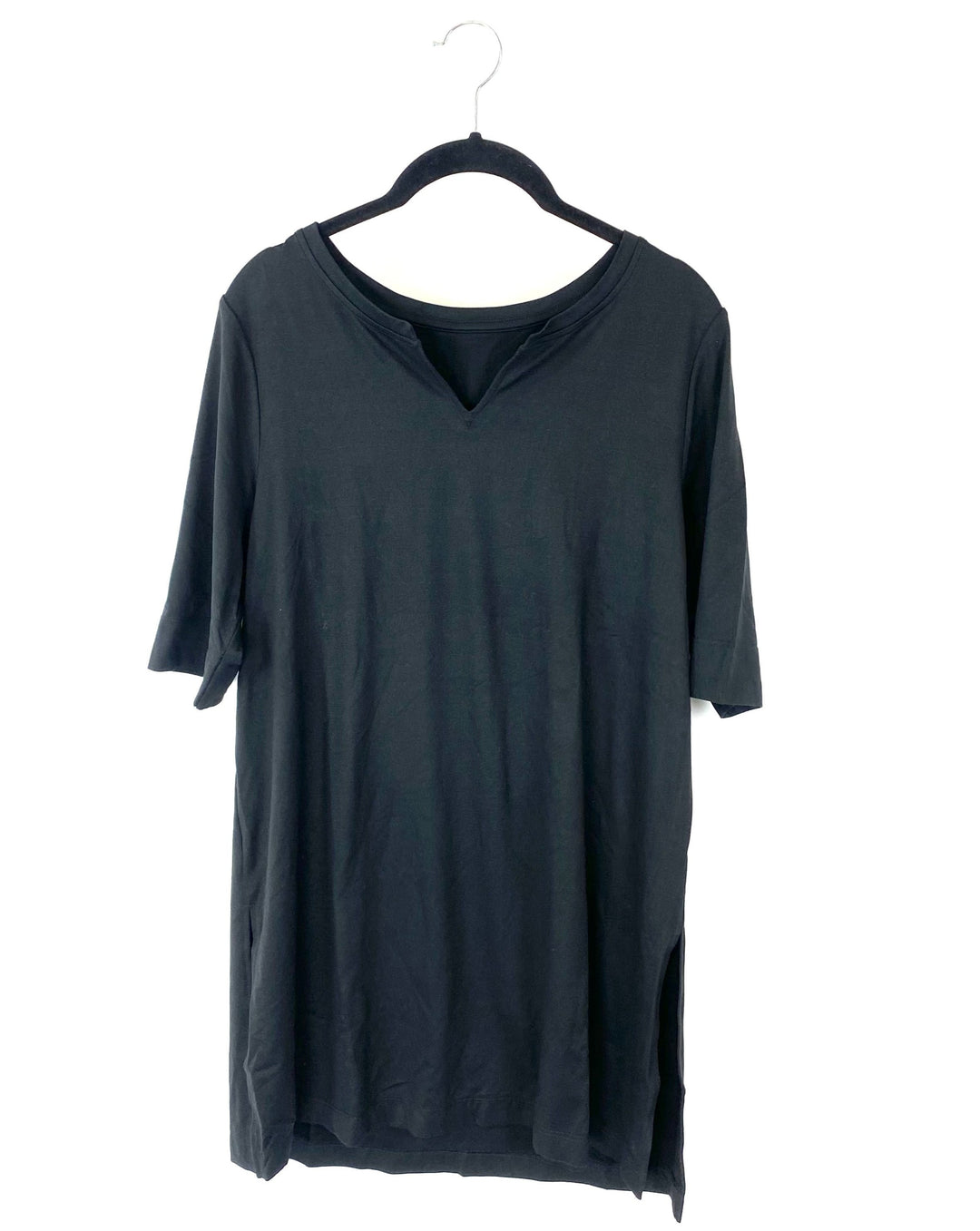 Black Short Sleeve Top - Small/Medium