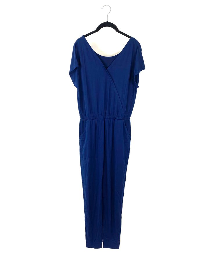 Navy Jumpsuit - Small/Medium