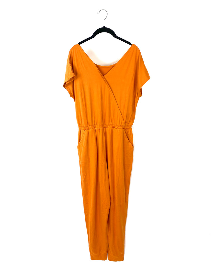 Orange Jumpsuit - Size 6/8