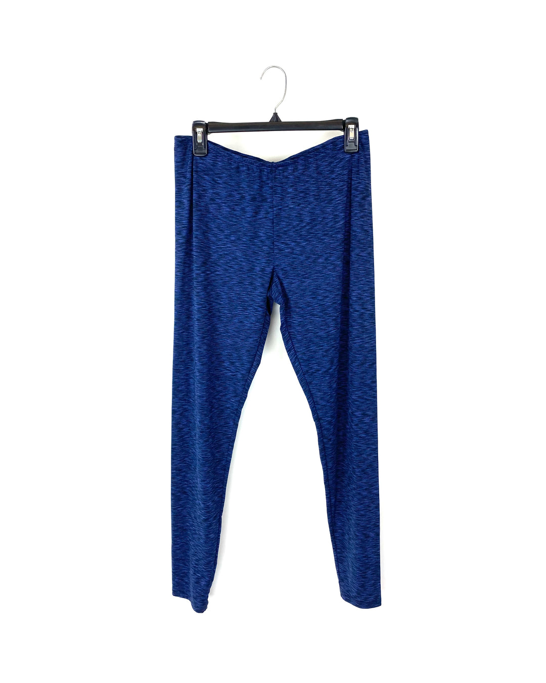 Black and Blue Heather Leggings - Size 10/12